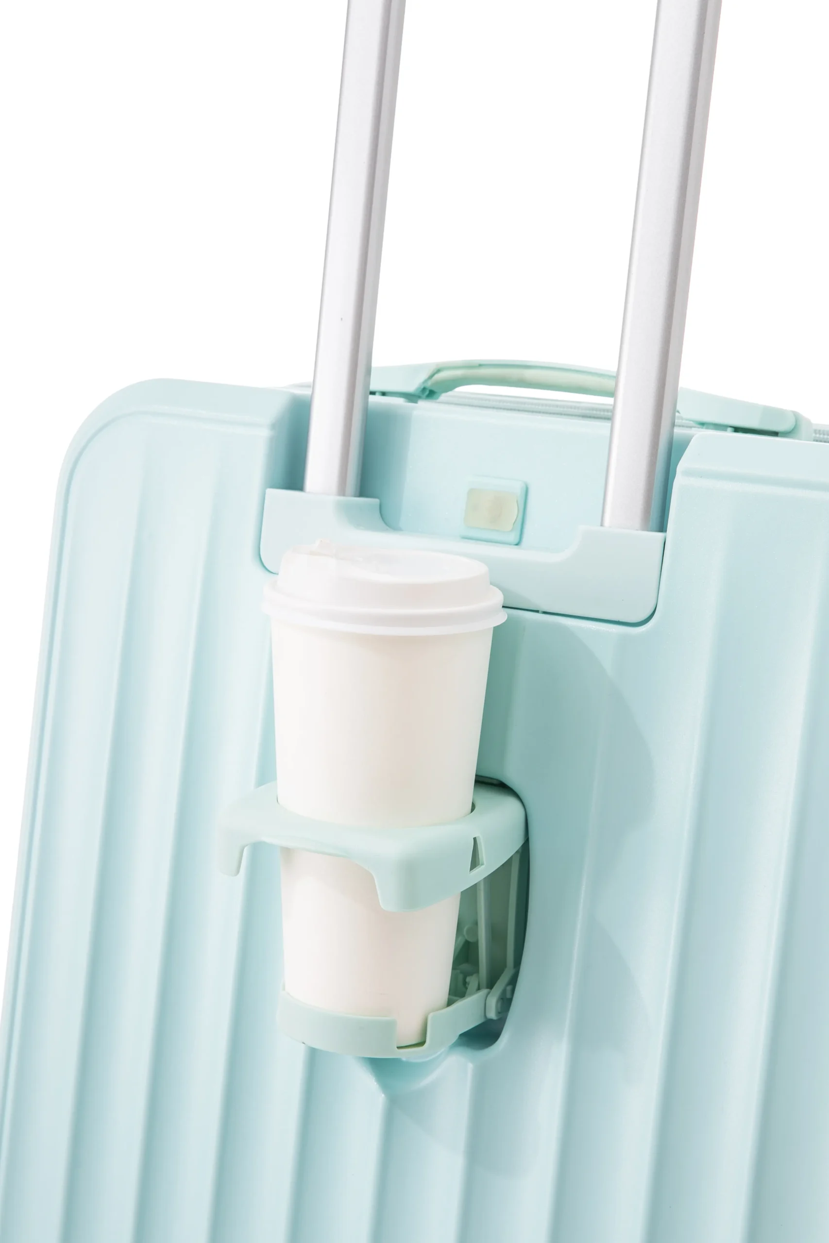 luggage cup holder feature